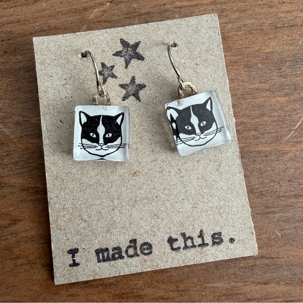 Cat Earrings
